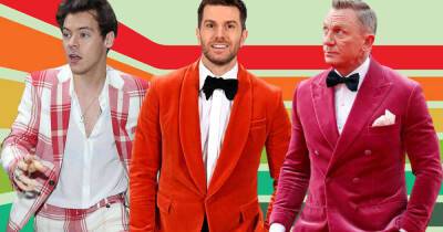 Best bright suits for men inspired by Joel Dommett, Daniel Craig & Harry Styles - www.msn.com