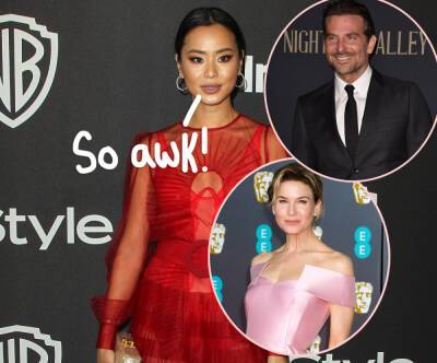 Jamie Chung Had The Most Cringeworthy Moment With Bradley Cooper & Renée Zellweger At The Gym! - perezhilton.com