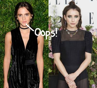 The Harry Potter Reunion Special Hilariously Mistook Emma Roberts' Childhood Pic For Emma Watson! - perezhilton.com - county Potter