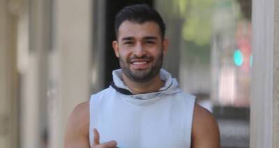 Sam Asghari is All Smiles Following Afternoon Workout - www.justjared.com - Los Angeles - Hawaii