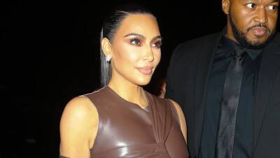 Kim Kardashian Rocks Strapless Tube Top On Girls Night Out With Natalie Halcro Olivia Pierson - hollywoodlife.com