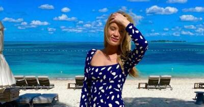 Laura Whitmore shares adorable rare snap of baby daughter on holiday - www.ok.co.uk - Bahamas