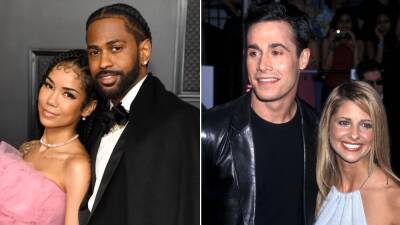 Big Sean and Jhené Aiko are Mistaken for Sarah Michelle Gellar and Freddie Prinze Jr. on Jumbotron - www.etonline.com - Los Angeles - San Francisco