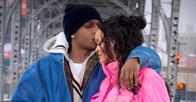 Pregnant Rihanna’s Baby Bump Album Ahead of 1st Child With ASAP Rocky: Photos - www.usmagazine.com - Britain - New York - Barbados
