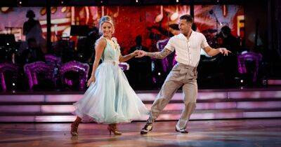 Strictly’s Helen Skelton collapses on floor after gruelling rehearsal with partner Gorka Marquez - www.ok.co.uk - USA