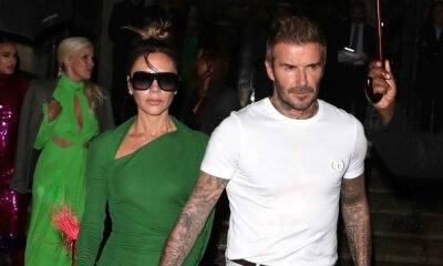 Victoria Beckham's Family Joins Her to Celebrate at Paris Fashion Week After Party! (Photos) - www.justjared.com - France