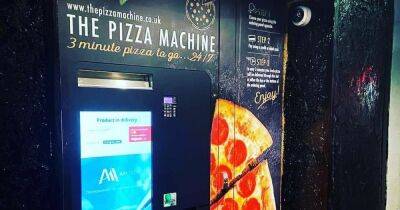 Glasgow man's hilarious review of £9 pizza from vending machine in wall after night out - www.dailyrecord.co.uk - Houston - city Merchant