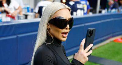 Kim Kardashian Attends Los Angeles Rams Game with Son Saint! - www.justjared.com - Los Angeles - Los Angeles - Miami - California - Italy - city Inglewood