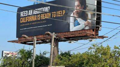 Newsom campaign places pro-abortion billboard in Austin, Texas - www.foxnews.com - Texas - California - state Mississippi - county Lane - Oklahoma - Indiana - city Austin, state Texas - county Uvalde
