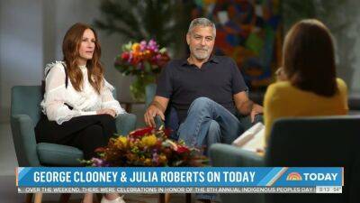 George Clooney Recalls ‘Awkward’ Kissing Scene With Julia Roberts The Same Day His Kids Visited Him On Set - etcanada.com