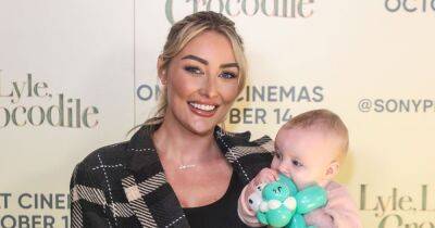 Love Island's Chloe Crowhurst takes adorable baby daughter Aria to film premiere - www.ok.co.uk - London