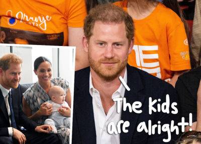 Prince Harry Gives Super Sweet Update On Archie & Lilibet In New Video! - perezhilton.com
