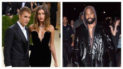 Justin Bieber Thinks Kanye West 'Crossed a Line' With 'Attack' on Wife Hailey, Source Says - www.etonline.com