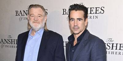 Colin Farrell & Brendan Gleeson Hit The Premiere of 'Banshees of Inisherin' in NYC - www.justjared.com - New York - Ireland