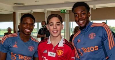 Young Manchester United fans get 'dream' at Carrington with players including Cristiano Ronaldo - www.manchestereveningnews.co.uk - county Young