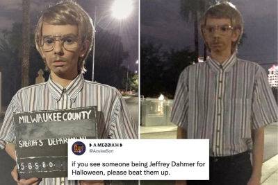Twitter loses it over Jeffrey Dahmer costumes for Halloween - nypost.com - Milwaukee