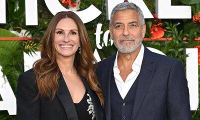 George Clooney and Julia Roberts on being older parents and missing experiences in their kids lives - us.hola.com