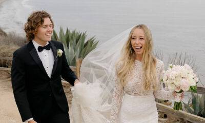 Skyler Shaye Marries Musician Christian Lopez - See Their Wedding Photos! - www.justjared.com - Santa Barbara - county Carlton