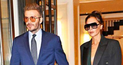 David & Victoria Beckham Hold Hands on Dinner Date in NYC - www.justjared.com - New York - county Hand