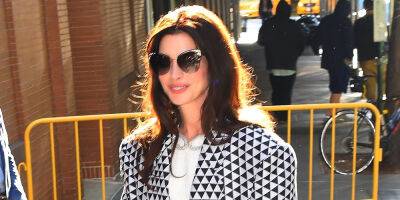 Anne Hathaway Reveals if Her 'Devil Wears Prada' Outfit at NYFW Was Intentional - www.justjared.com - New York