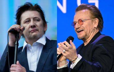 Shane MacGowan would “wave his willy” at passing trains from Bono’s house - www.nme.com - Ireland - Dublin