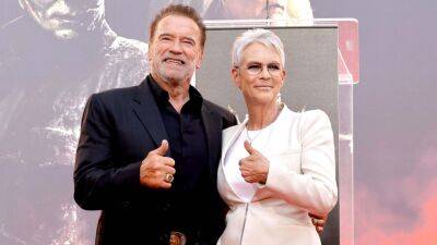 Jamie Lee Curtis and Arnold Schwarzenegger Have 'True Lies' Reunion at Her Hand and Footprint Ceremony - www.etonline.com - China - USA - California - county Hand