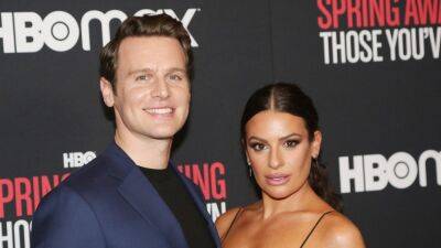Jonathan Groff Just Revealed a Shocking Fact About Lea Michele’s Family - www.glamour.com - New York - New York - city Baltimore