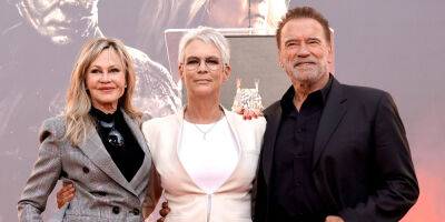Jamie Lee Curtis Tears Up Over Arnold Schwarzenegger's Speech at Her Hand and Footprint Ceremony - Pics! - www.justjared.com - China - Hollywood