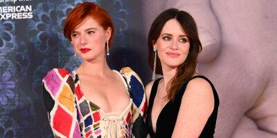 Claire Foy & Jessie Buckley Reunited With The Biggest Hugs at 'Women Talking' Premiere in London - www.justjared.com - London - New York