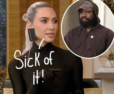 Kim Kardashian & Kanye West Are Only Communicating 'Through Assistants' Now: She's 'Had Enough'! - perezhilton.com
