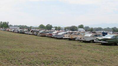 325 classic American cars parked in Colorado field up for auction - www.foxnews.com - USA - city Milan - county Collin - Colorado