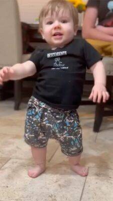 California baby delights internet with cool dance moves as he learns to walk - www.foxnews.com - California