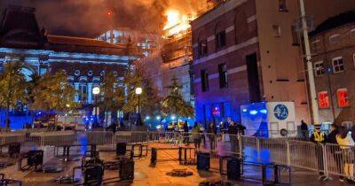 Huge fire in Leeds as 'loud explosions' heard and bars evacuated - www.dailyrecord.co.uk - Scotland