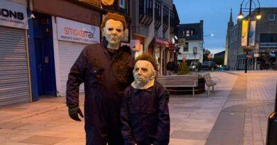 Michael Myers look alike scares locals witless at West Lothian screening of new Halloween movie - www.dailyrecord.co.uk