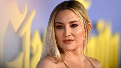 Kate Hudson Wore a Sheer Cutout Gown in the Most Unexpected Color Combo—See Pics - www.glamour.com