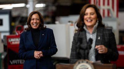 Kamala Harris campaigns for Michigan Gov. Whitmer in potential preview of Democrat presidential primary - www.foxnews.com - Detroit - Michigan - city Motor
