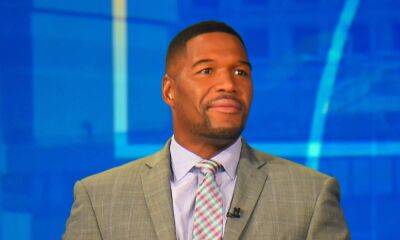 GMA's Michael Strahan gave a sweet shout-out to his former team ahead of hosting very different show - hellomagazine.com - New York - city Baltimore