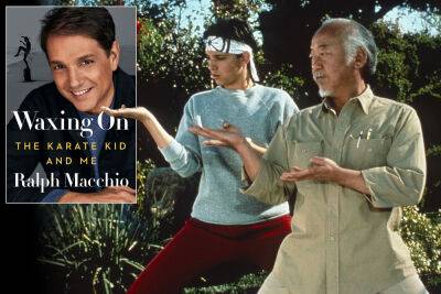 5 secrets from ‘The Karate Kid’ revealed in Ralph Macchio memoir - nypost.com - Italy - Japan