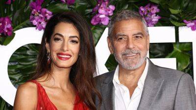 Amal Clooney Delivers Another Vintage Master Class on the Red Carpet - www.glamour.com - Los Angeles