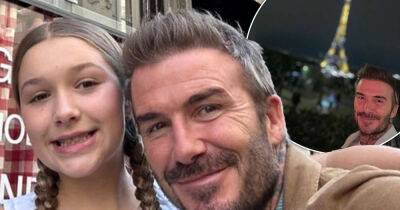 David Beckham is joined by daughter Harper, 11, for day out in Paris - www.msn.com - France - Paris