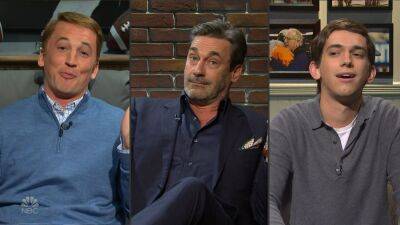 ‘SNL': Miles Teller and Jon Hamm Roast New Cast and Show’s Lazy Trump Bits in Season Premiere (Video) - thewrap.com