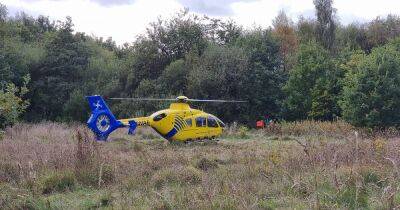 Air ambulance lands in Bolton park amid reports of 'stabbing' - www.manchestereveningnews.co.uk - Manchester - Indiana - city Bolton