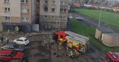 Blaze breaks out inside Edinburgh flat as emergency crews race to tower block - www.dailyrecord.co.uk - Scotland