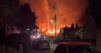 Large fire tears through Scots property as emergency services rush to tackle blaze - www.dailyrecord.co.uk - Scotland