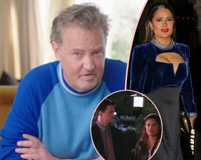 Matthew Perry Says Salma Hayek Gave 'Nonsense' Acting Advice While Working On Fools Rush In Together! - perezhilton.com - county Rush