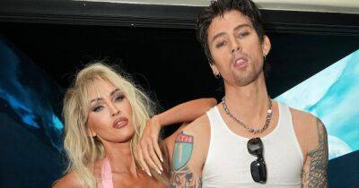 Megan Fox and fiancé MGK dress up as Pamela Anderson and Tommy Lee for Halloween - www.dailyrecord.co.uk - California