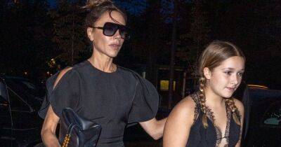 Victoria Beckham slammed as fans deem 11 year old daughter Harper's outfit 'inappropriate' - www.ok.co.uk - county Harper