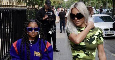 Kim Kardashian slammed as daughter North, 9, wears 'seriously wrong' full leather mask - www.ok.co.uk - city Milan