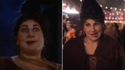 'Hocus Pocus' star Kathy Najimy reveals why Mary Sanderson's crooked smile is backwards in sequel - www.foxnews.com - city Sanderson