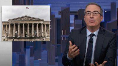 John Oliver Shreds British Museum for ‘9 Times Out of 10’ Showcasing Stolen Artifacts (Video) - thewrap.com - Britain - Greece - Ethiopia